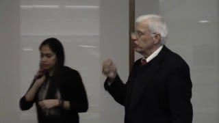 Dan Blazer, Cognitive Aging, Feb 9, 2016, part 1/3