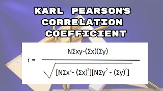 Karl Pearson’s Correlation Coefficient Problem with Solution| In Bengali