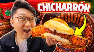 CHICHARRÓN GIGANTE al BARRIL en TORTA