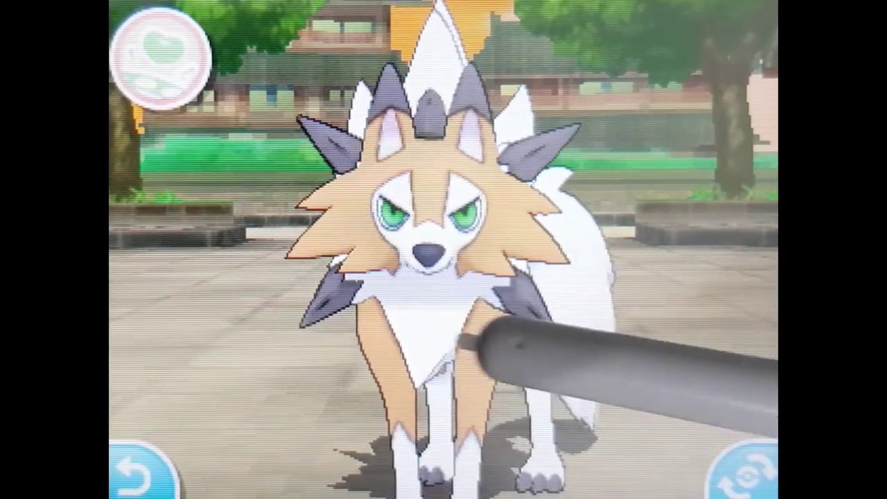 Pokemon Ultrasun Pokemon Refresh Lycanroc Dusk Form Youtube
