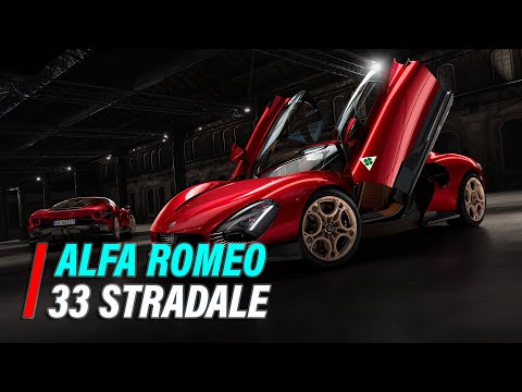 Primer vistazo: nuevo superdeportivo Alfa Romeo 33 Stradale V6 y EV