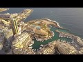 Stunning Spinola Bay by Drone - St Julan's Malta 2018 (2.7K video)