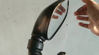 #MOTORCYCLE #MIRROR | How to Fix a Loose/Wobbly Motorcycle Mirror for $0