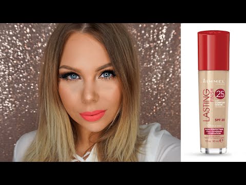 RIMMEL 25 HOUR Lasting Foundation with Hydration boost!! 