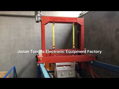 Testing before delivery: Automatic Type barrel electroplating machine