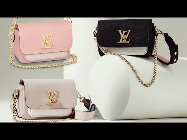 Louis Vuitton Rose Pondicherry Leather Lockme Tender Bag - Yoogi's