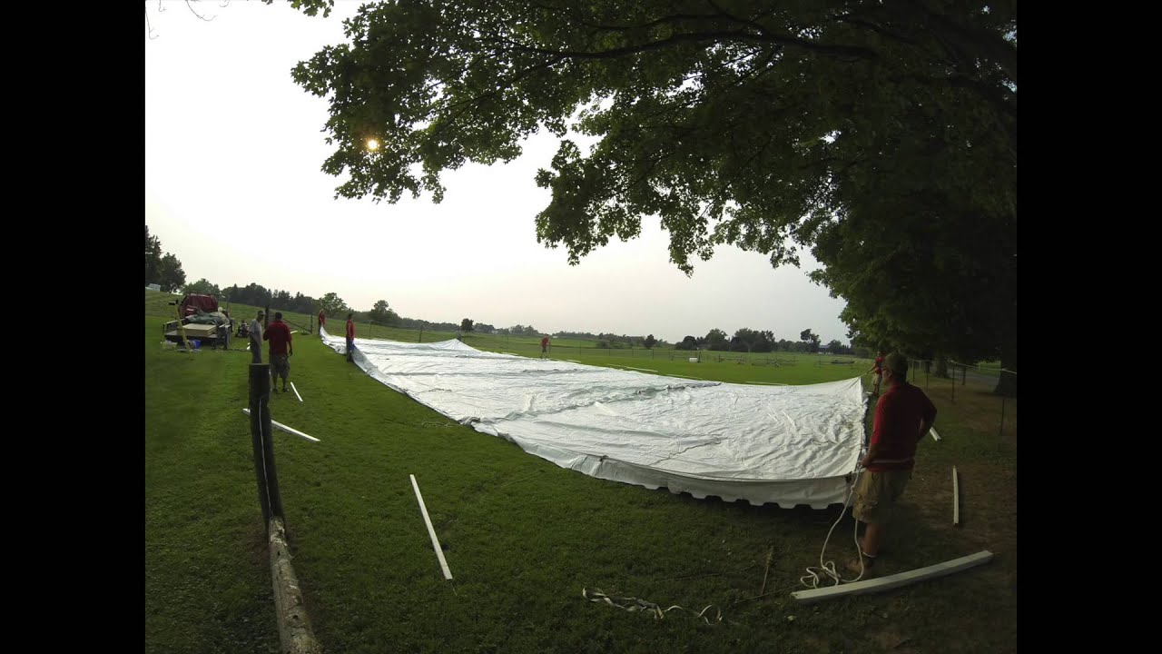 Drumbo Tent Timelapse YouTube