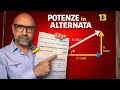 Le potenze in alternata, attiva, reattiva , apparente .Spiegate con i flussi energetici