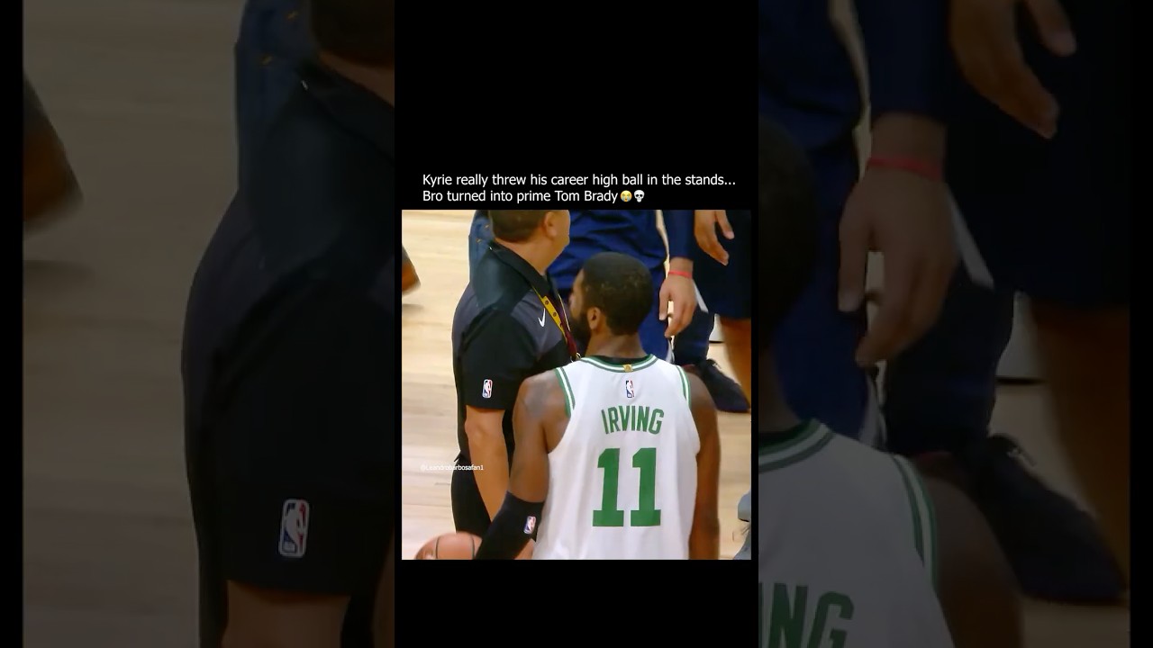Did Kyrie overreact?🤔😬