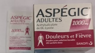 ماهو فوار اسبجك aspegic 1000mg أبر شراب أسبجك شنو فوائدة وهل تستخدم للحامل والأطفال خافض حرارة