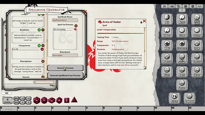 Create Your Own Magical Adventure with the Spellbook Generator!