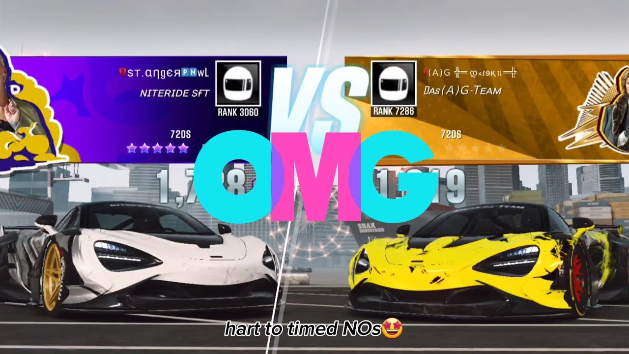 [CSR2] SHOWDOWN TOP 60 run using McLaren 720S. Slow to fast finish🤩