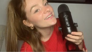 NEW MICROPHONE TEST (blue yeti)🤩🎙 (multi triggers: mic scratching, whispers, tapping)