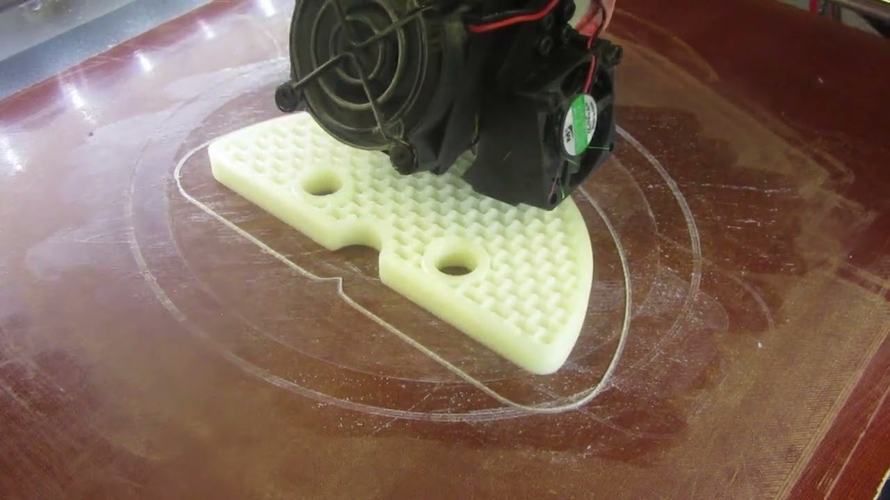 3D Printed Dust Cap Made with taulman3D's Glass Fiber Alloy Nylon Filament