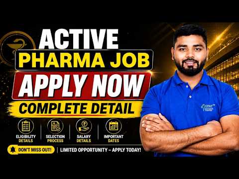 Active Pharmacist Vacancies 2026 | Latest Government & Private Pharmacist Jobs | Apply Online Now