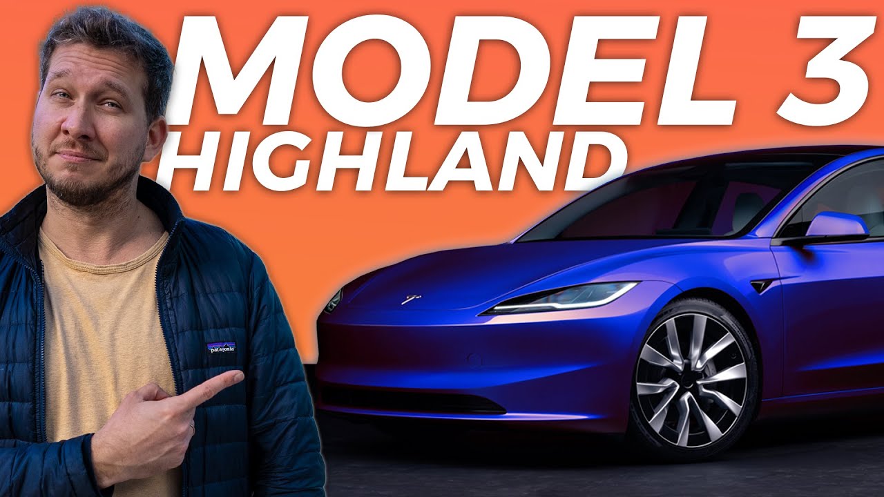 Tesla überarbeitet das Model 3 und bringt mit der Highland Version