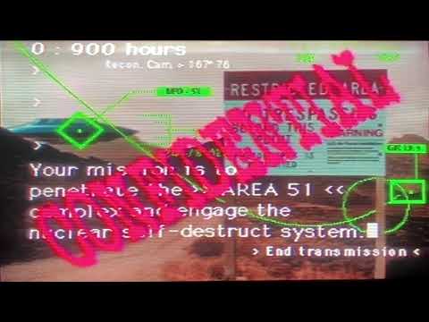 Game Snippet Area 51 PS1 