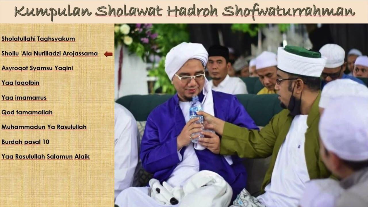 Kumpulan Sholawat Hadroh Shofwaturrahman