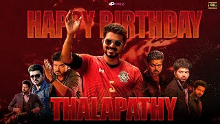Thalapathy Vijay Birthday Mashup 2025 4K Apremix
