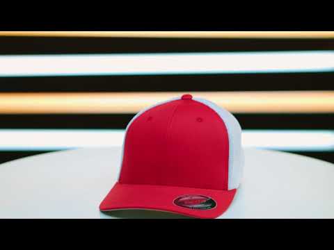 6511 Flexfit Mesh Cotton Twill Trucker Cap Final