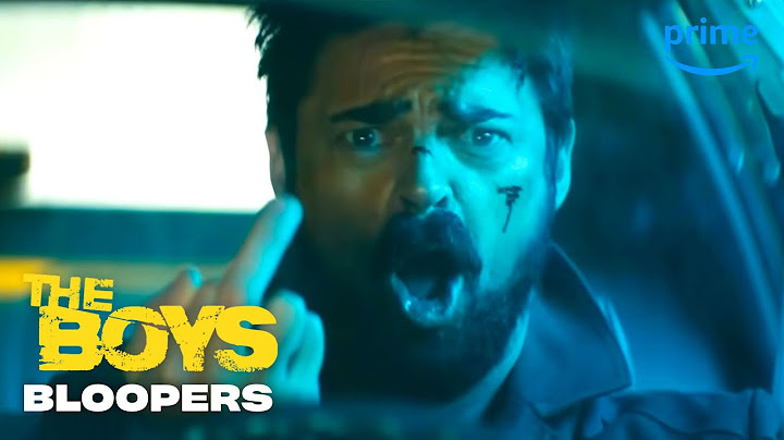 Super Hero Bloopers | The Boys | Prime Video