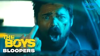 The Boys Show Super Hero Bloopers | Prime Video