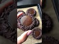 Chocolate Caramel Cookies Baking Shorts Youtubeshorts Chocolate Cookies 