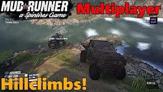 Spintires Mud Runner Multiplayer W Mods, Mive, Rocky Hillclimb Rolled 3 Times