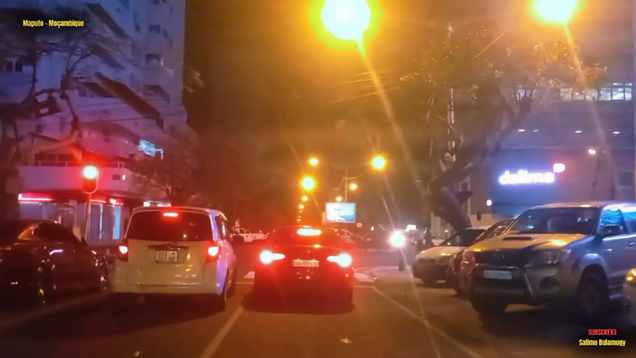 Noite na Cidade de Maputo, Moçambique