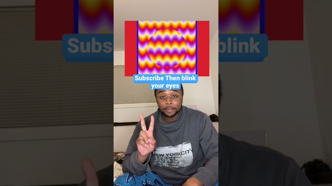 Subscribe Then Blink Your Eyes. 