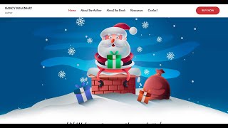 Book Author Website Template for Children’s Book  WordPress Theme for Children’s Book Writer