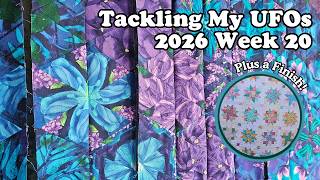 The Border Changed EVERYTHING! Scrappy Ribbon Star Quilt Reveal | Tackling UFOs 2026 Week 20