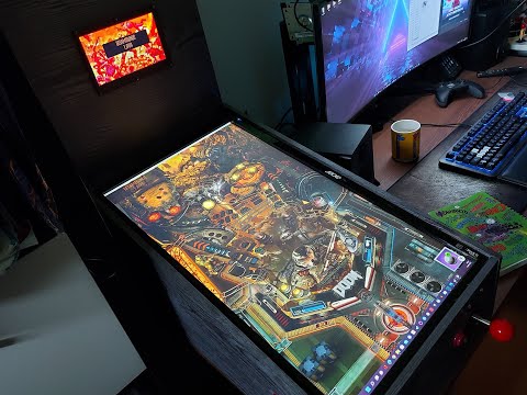 Designing and Printing Parts for a PC Pinball Cabinet Screen (and of course testing it)