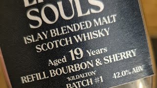Living Souls 19YO Kildalton Blended Malt, 42% - Whisky Wednesday