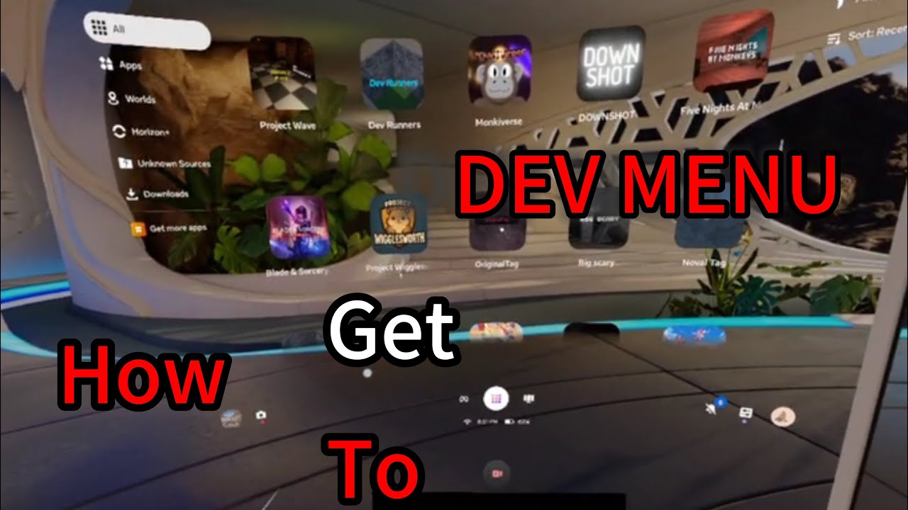How to get the dev menu shout out to @michaeI17 for the idea - YouTube