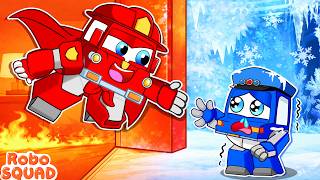 What Happened to Mermaid’s Stomach❓The Mermaid Story - Safety Rules | Cartoon For Kids | RoboSquad