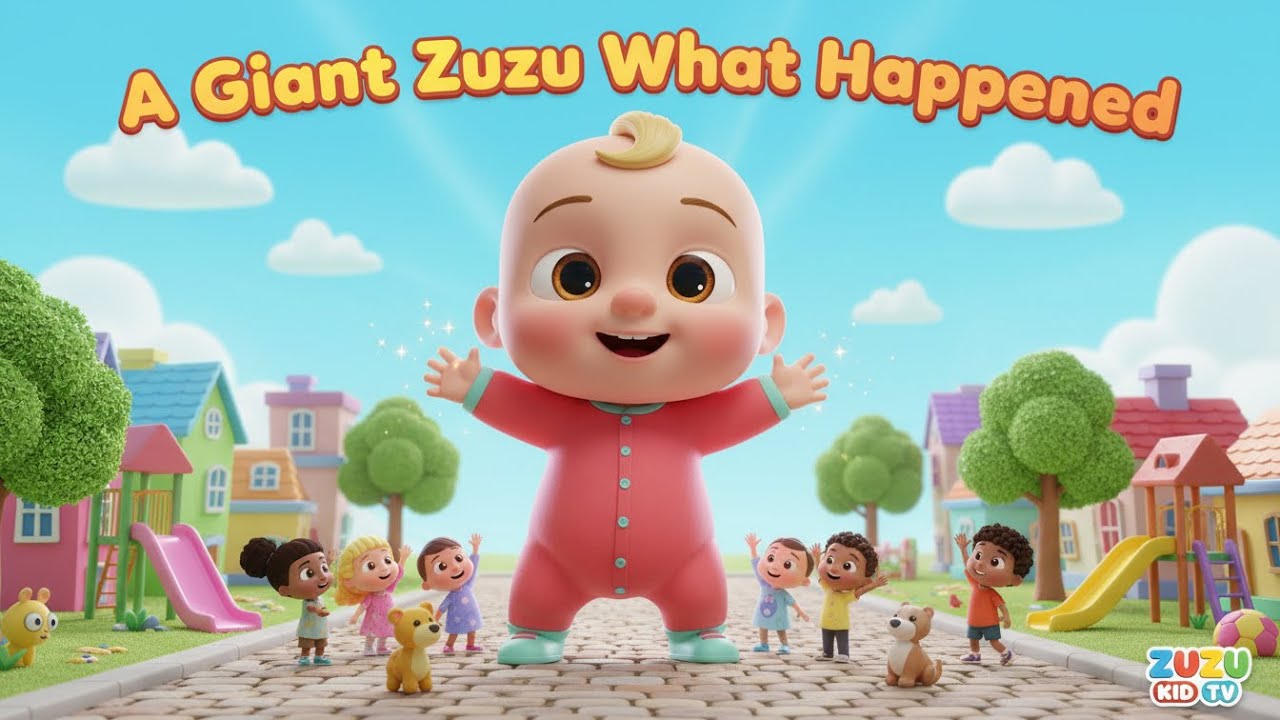 A Giant Zuzu What Happened – Nursery Rhyme, Toddler Imagination, and Funny Size Adventure