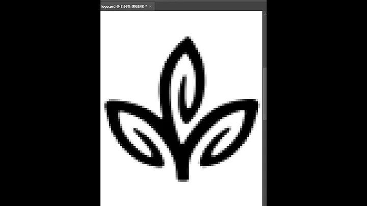 Convert a Low Resolution Logo into a High Res Vector Graphic in Photoshop