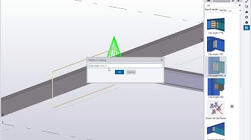 Saving Tekla component settings directly to Applications & Component catalog