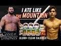 I Tried Gregor "THE MOUNTAIN" Clegane's DIET (Game of Thrones)