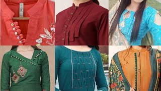 Latest and Creative Neck Design for Kurti/Suit/Kameez | Simple Flower Neck Design for Kurti/Suit