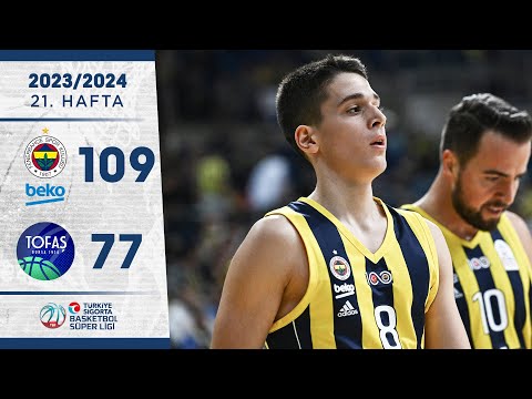 Fenerbahçe Beko (109-77) TOFAŞ - Türkiye Sigorta Basketbol Süper Ligi - 2023/24
