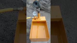 Hydro TEST PUMP 25 bar water test