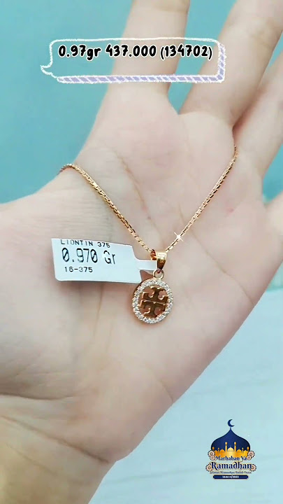 2023 Liontin mas 375 •HARGA BISA BERUBAH SEWAKTU WAKTUOrder Chat ke WA Admin   Detia 08772