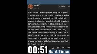 Polyamory Trend, Tumblr Post #tumblr #tumblrpost #tumblrtextpost