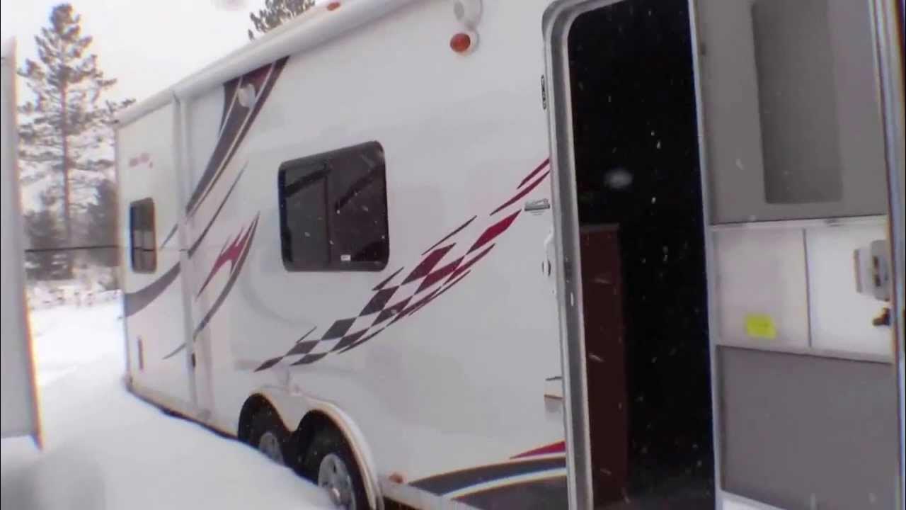 2012 Forest River Work And Play 30wr New 2012 Forest River Work and Play 30WR Toy Hauler - YouTube