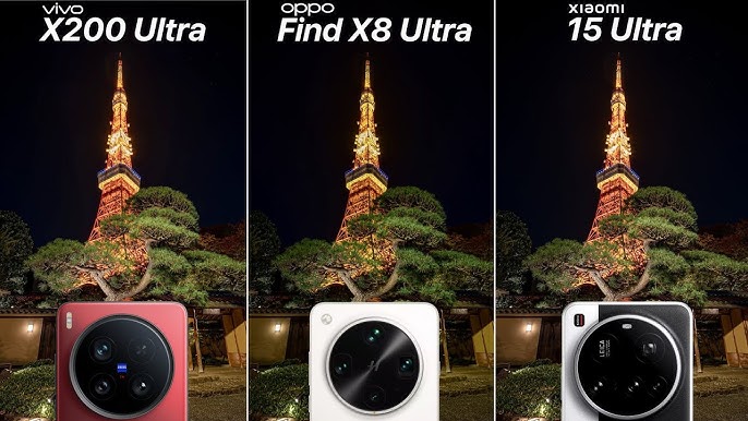 Vivo X200 Ultra VS Oppo Find X8 Ultra VS Xiaomi 15 Ultra Camera Test Comparison - YouTube