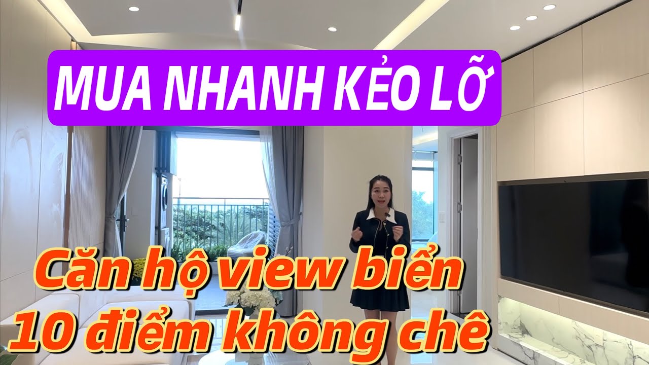 VIDEO ĐẶC BIỆT NGÀY GIÁP TẾT: 2 CĂN HỘ SIÊU ĐẸP ĐỐI DIỆN BÃI TẮM NHA TRANG