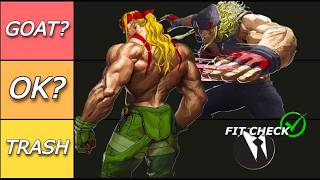Ranking the Fits of Alex from Street Fighter!
