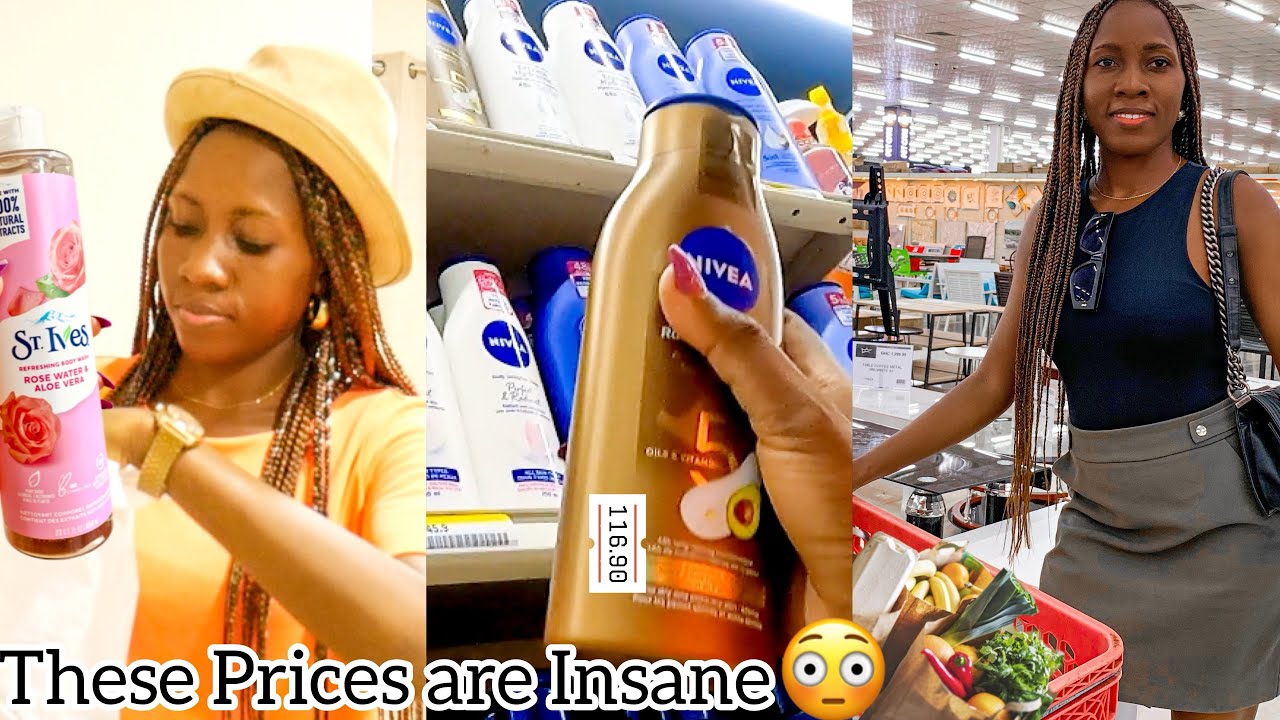 🇬🇭Full WEEK of Shopping in Accra, Ghana - Skincare, Groceries ...| Ohhyesafrica
